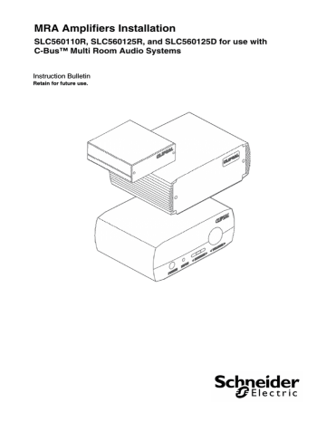 Schneider Electric SLC560110R Instruction manual | Manualzz