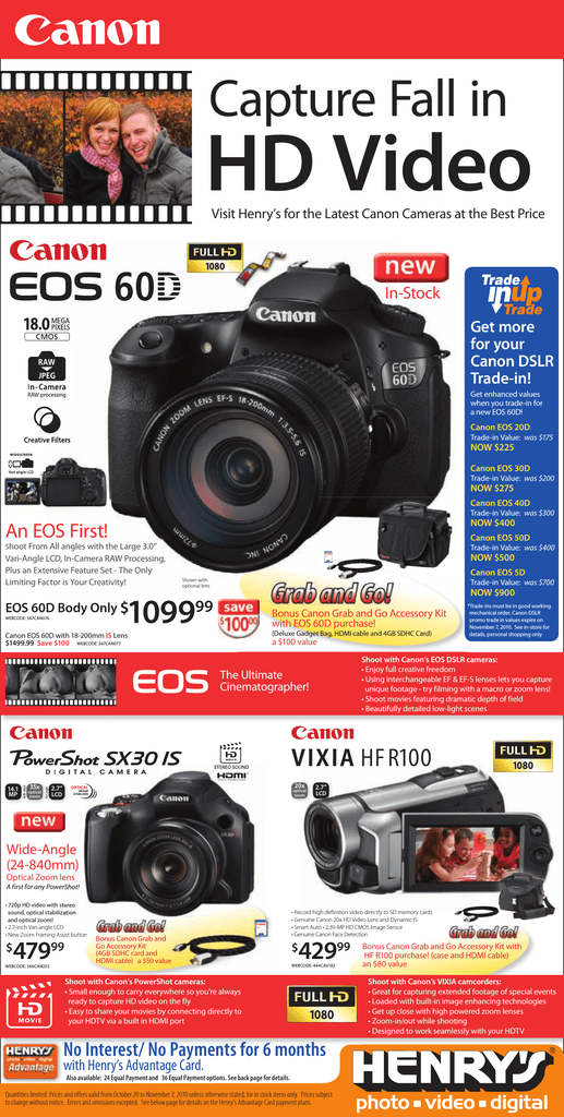 canon eos 60d manual video