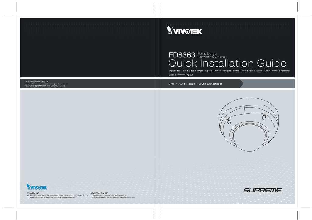 VIVOTEK FD8363 NETWORK CAMERA DRIVERS FOR WINDOWS VIVOTEK FD8363 NETWORK CAMERA WINDOWS 8 X64 TREIBER