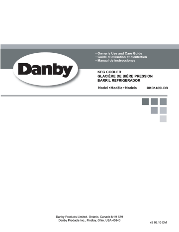 Danby DKC146SLDB Refrigerator Operating instructions | Manualzz
