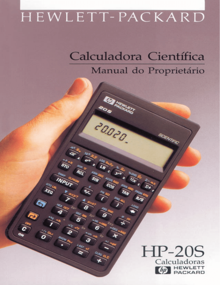 HP 20s, 20s Scientific Calculator User manual | Manualzz