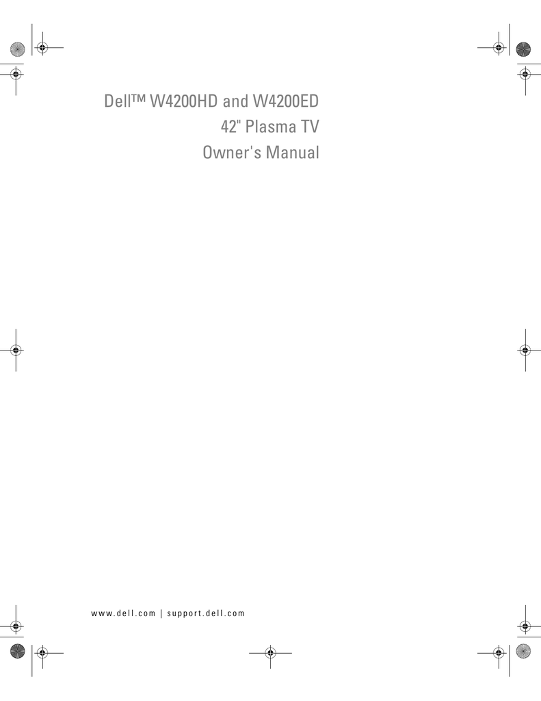 dell w4200hd speakers