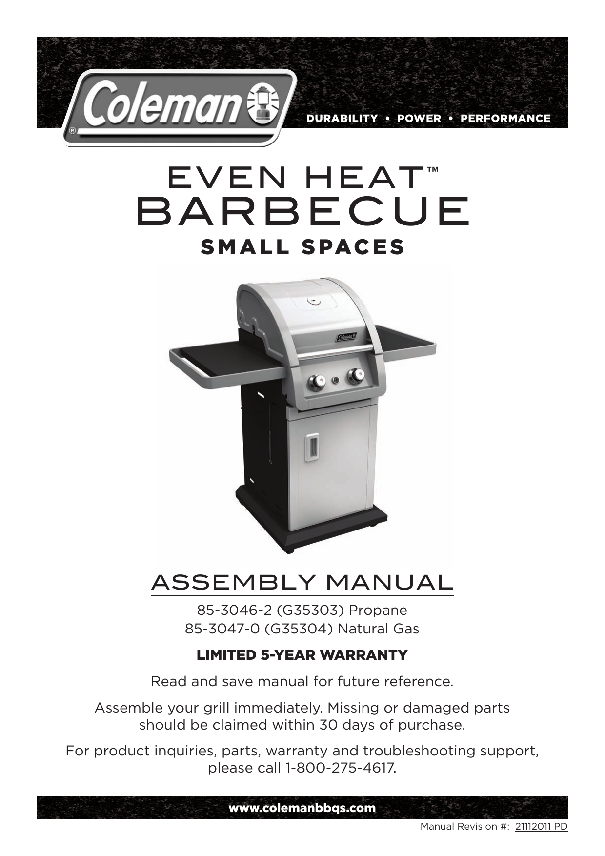 Coleman even heat clearance bbq