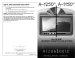 Vizualogic A-1150, A-1250 Installation Manual | AI Chat &amp; PDF Download