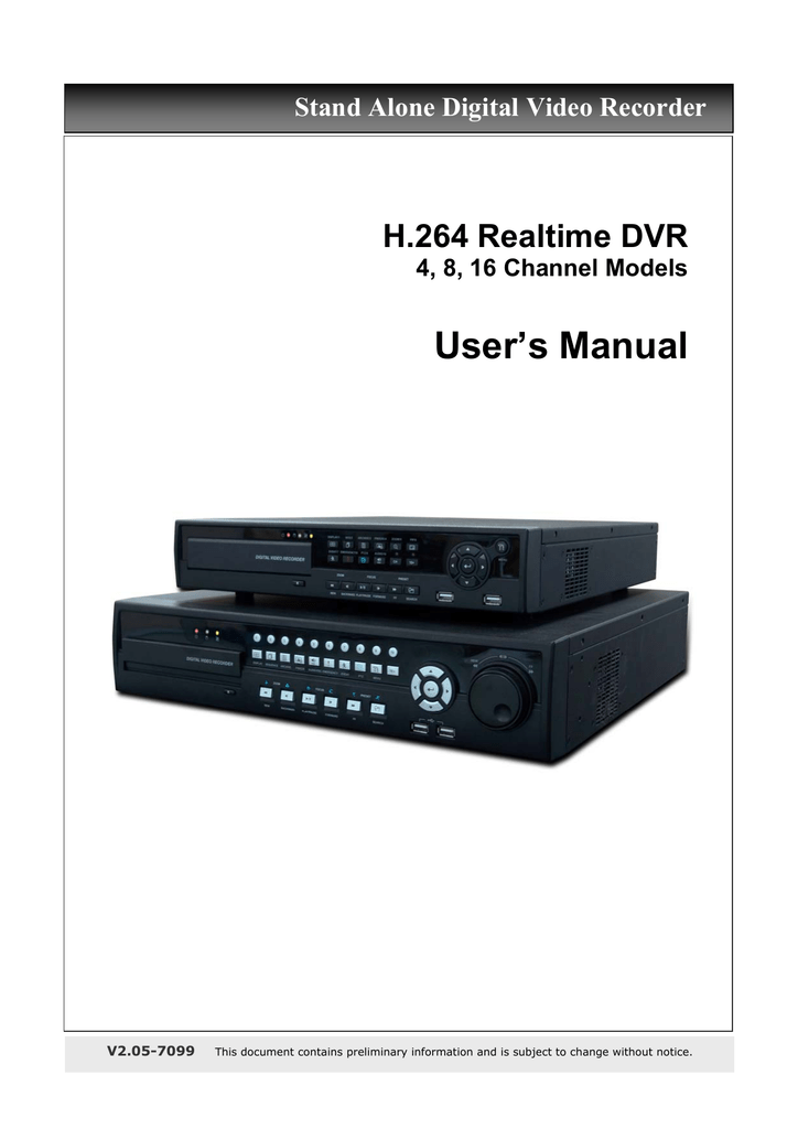 User's manual - Ultra Disk DVR 7 User`s manual - Manualzz