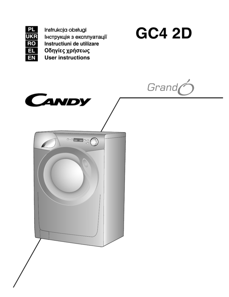 Candy Gc4 2d Datasheet Manualzz