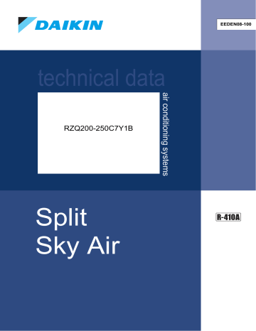 Daikin Skyair Rzq200 250c7y1b User Manual Manualzz