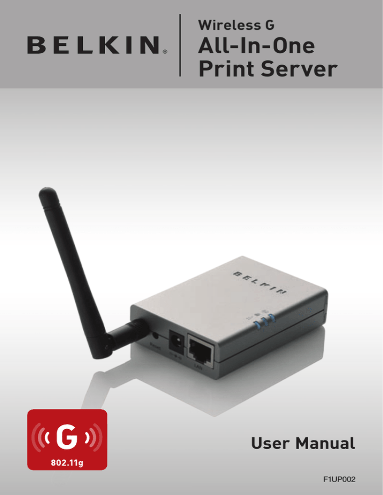 belkin print server