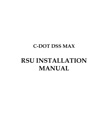 Multitech | BL-Series | User manual | RSU Installation Manual | Manualzz