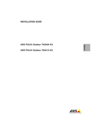 Axis P5534 Installation Guide Manualzz