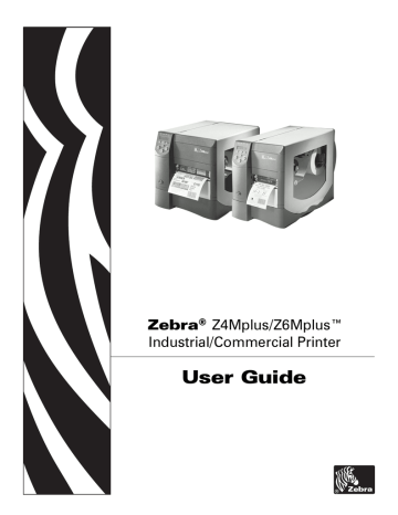 Zebra Technologies Z4Mplus Printer User guide | Manualzz