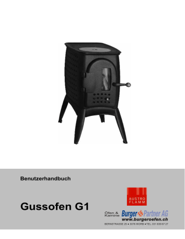Austro Flamm | Benutzerhandbuch | Gussofen G1 | Manualzz