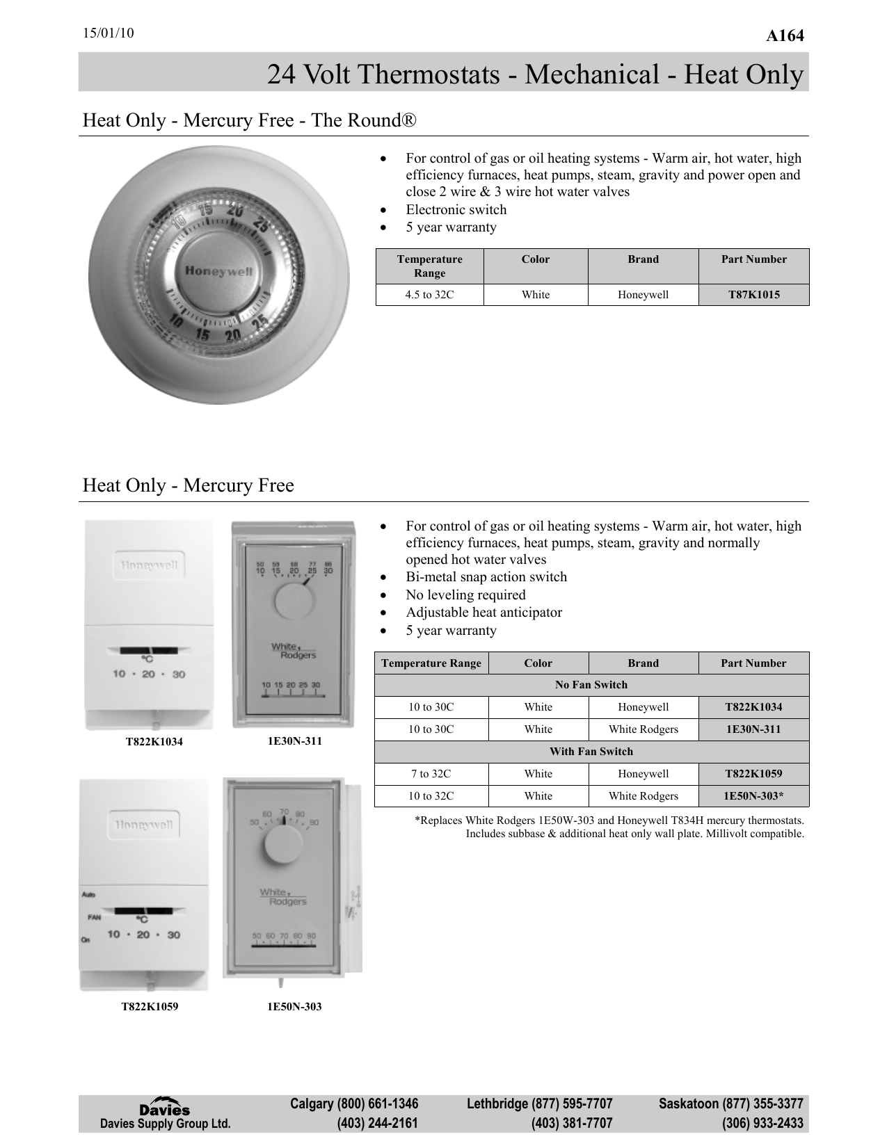 White Rodgers 1E65-140 User manual | Manualzz