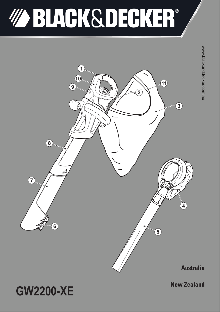 User manual Black & Decker BEBLV290 (English - 16 pages)