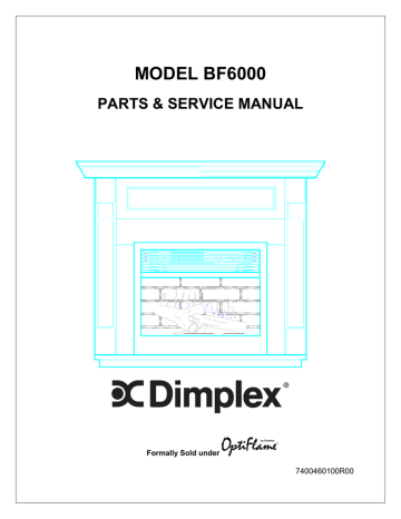 Dimplex Optiflame Electric Fireplace, Dimplex Electric Fireplace Manuals