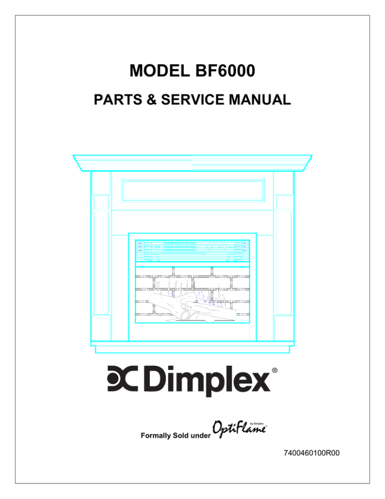 Dimplex Optiflame Electric Fireplace User manual Manualzz
