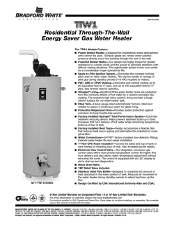 Bradford White RG2PV40S6N - Manual, Service manual, Specification, User  guide, User manual, instruction manual | manualzz.com