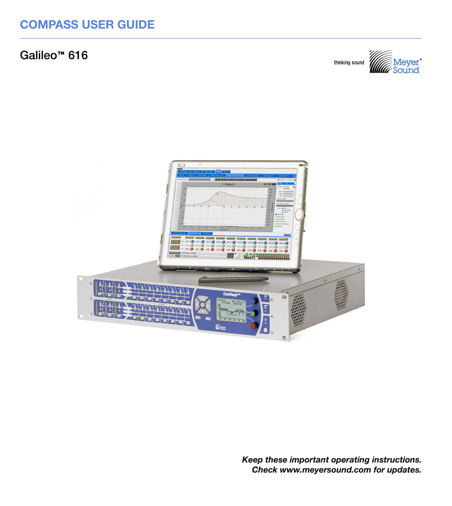 meyer sound galileo 616