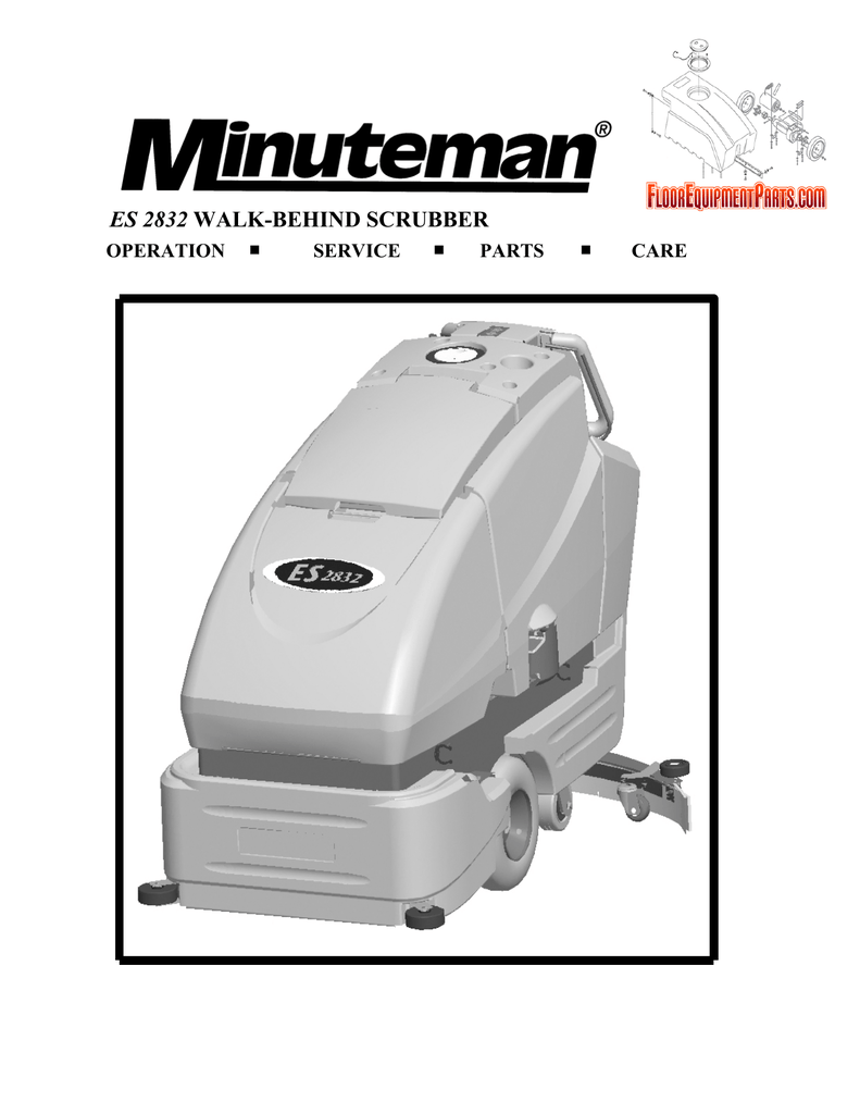 Minuteman ES2832 Operation Manual | Manualzz