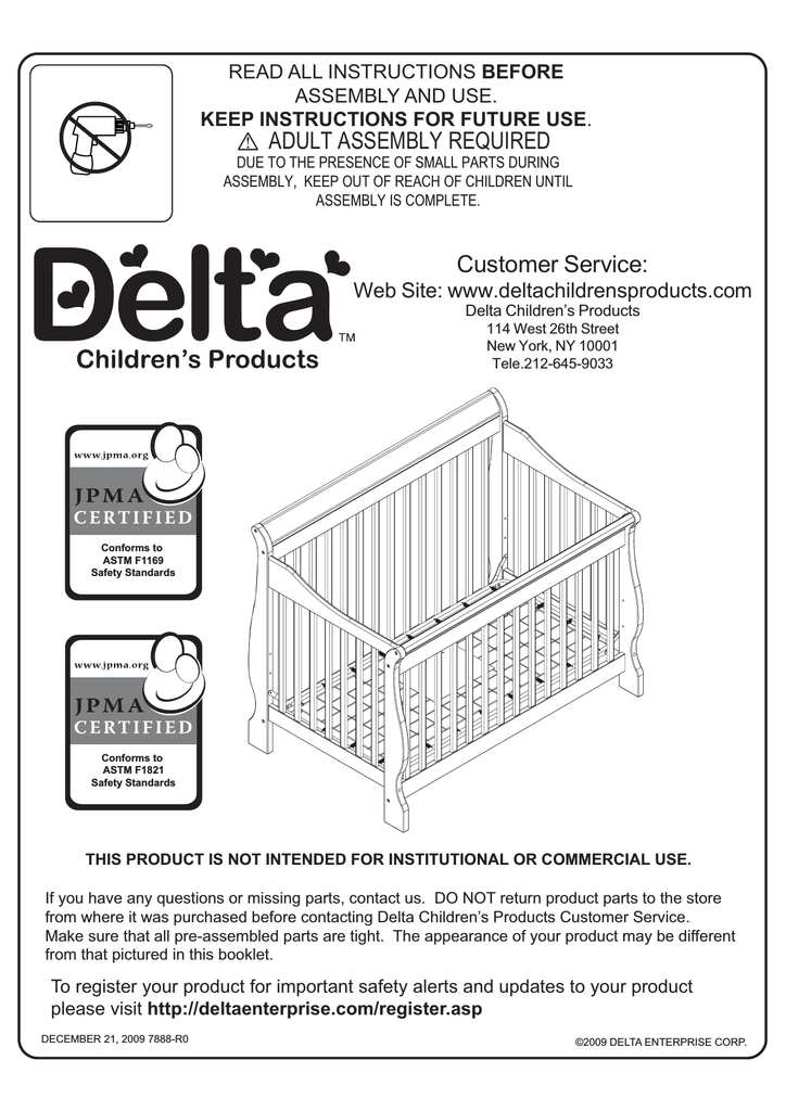 Delta canton crib outlet hardware