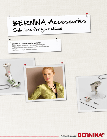 BERNINA Accessories | Manualzz