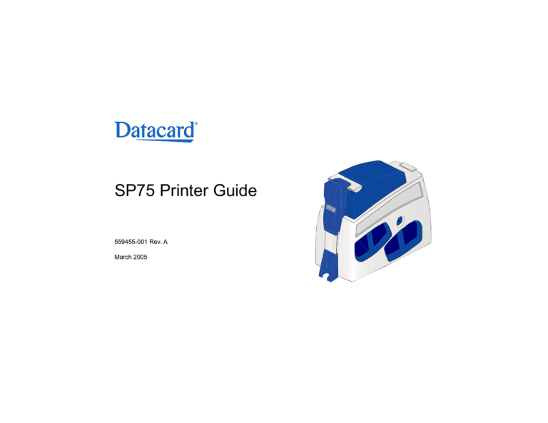 datacard sp75 plus