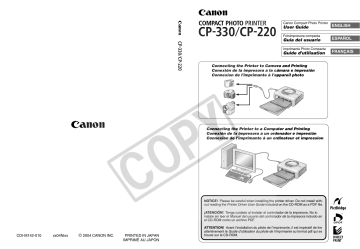 CP-330 | User manual | Canon 1 | Manualzz