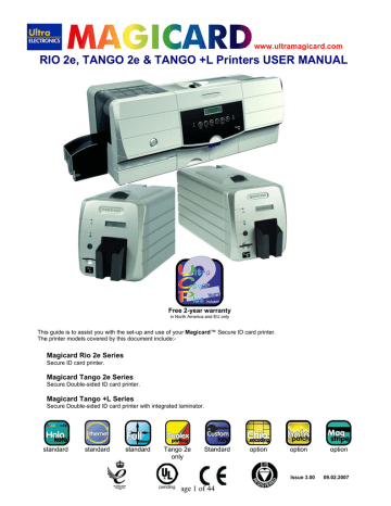 Magicard Rio 2e User manual | Manualzz