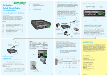 Schneider Electric EH450 User manual | Manualzz