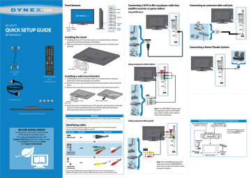 Dynex Dx 46l262a12 User Manual Manualzz