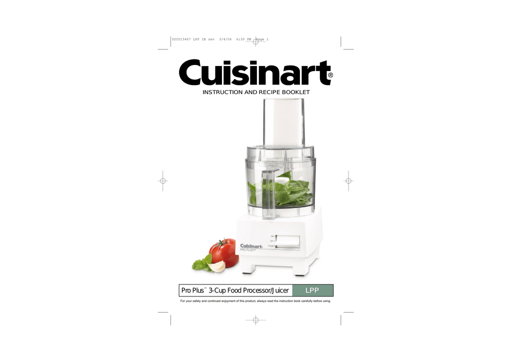 cuisinart little pro plus juicer