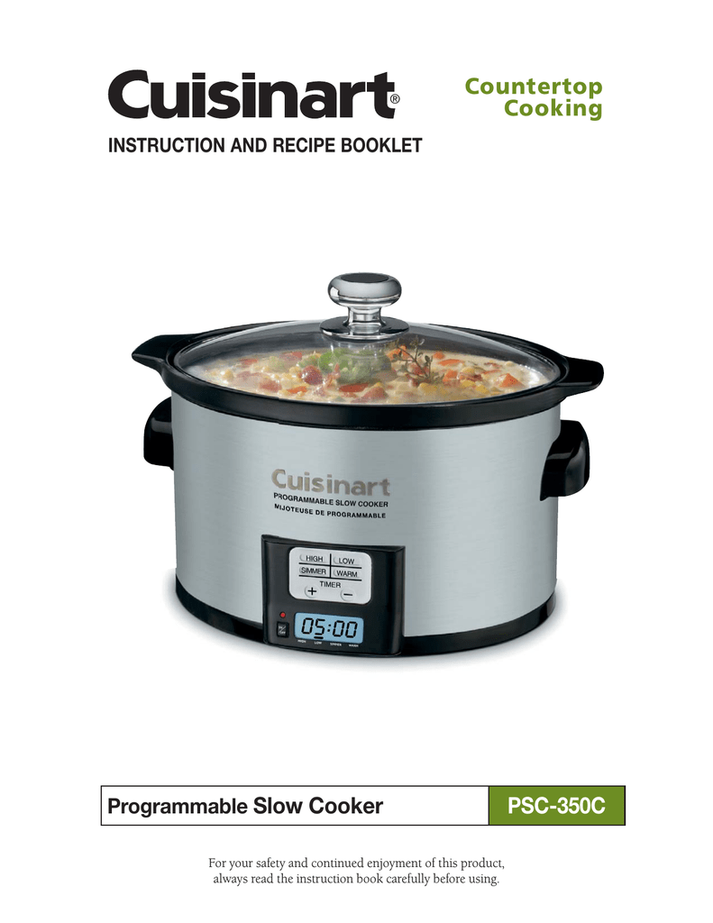 Cuisinart PSC-350C Specifications | Manualzz