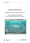 ergo_win premium pro User Manual