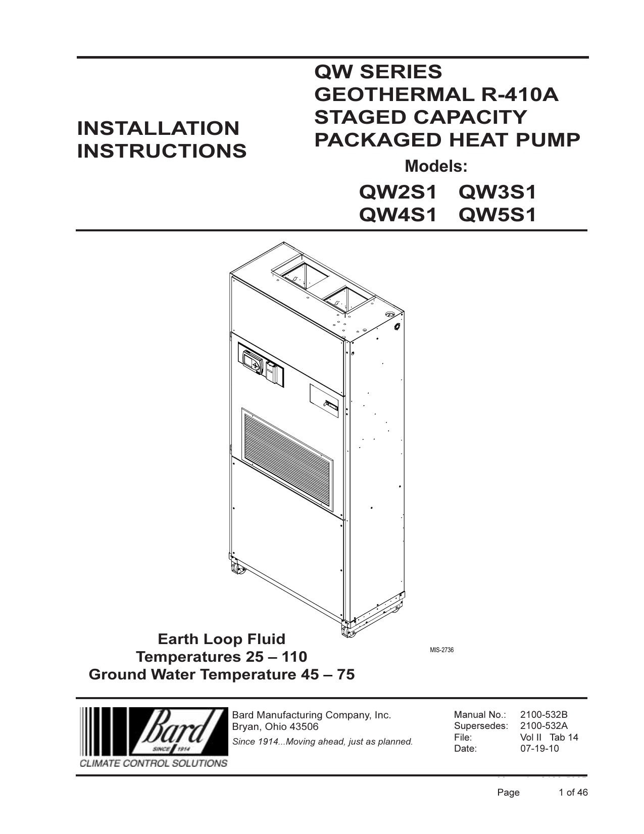 Bard Heat Pump Wiring Diagram