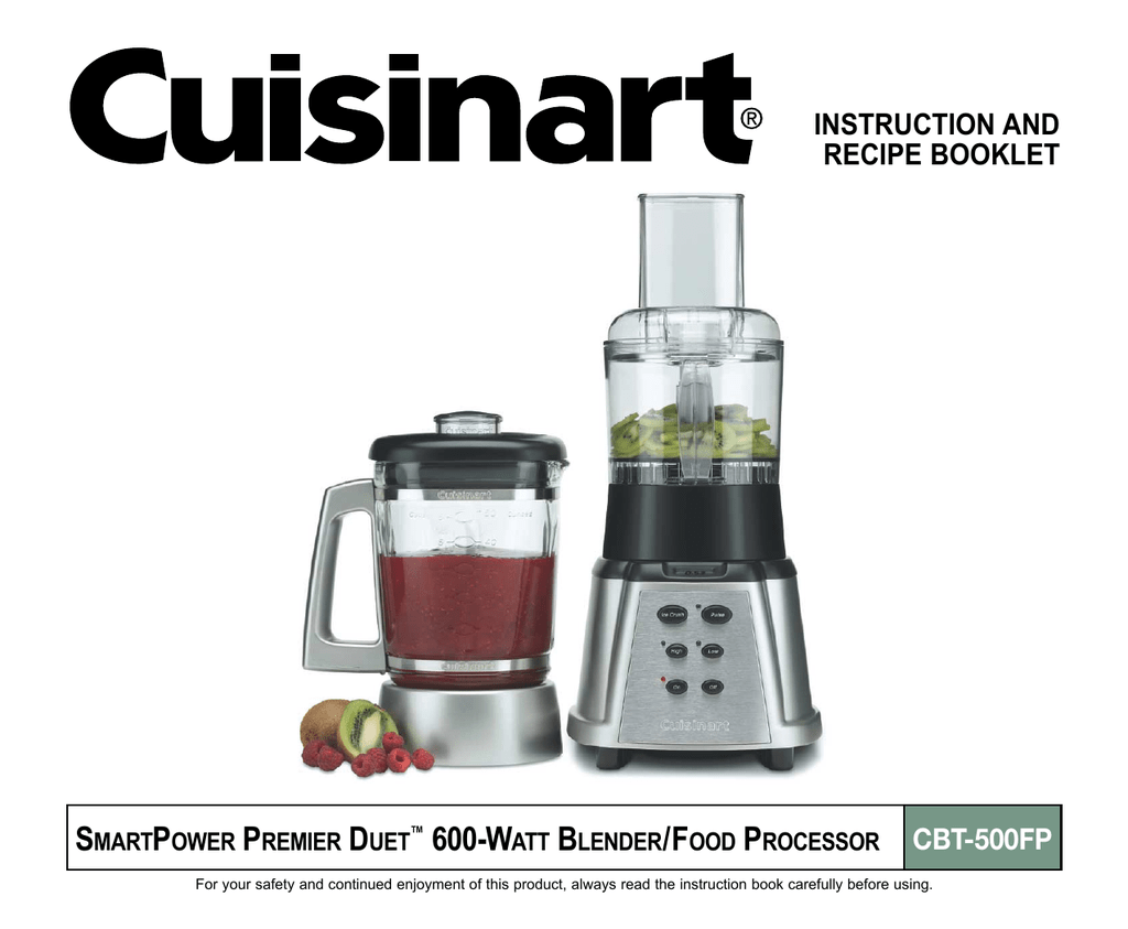 Countertop Blenders Cuisinart CBT500 SmartPower 600Watt Premier Power