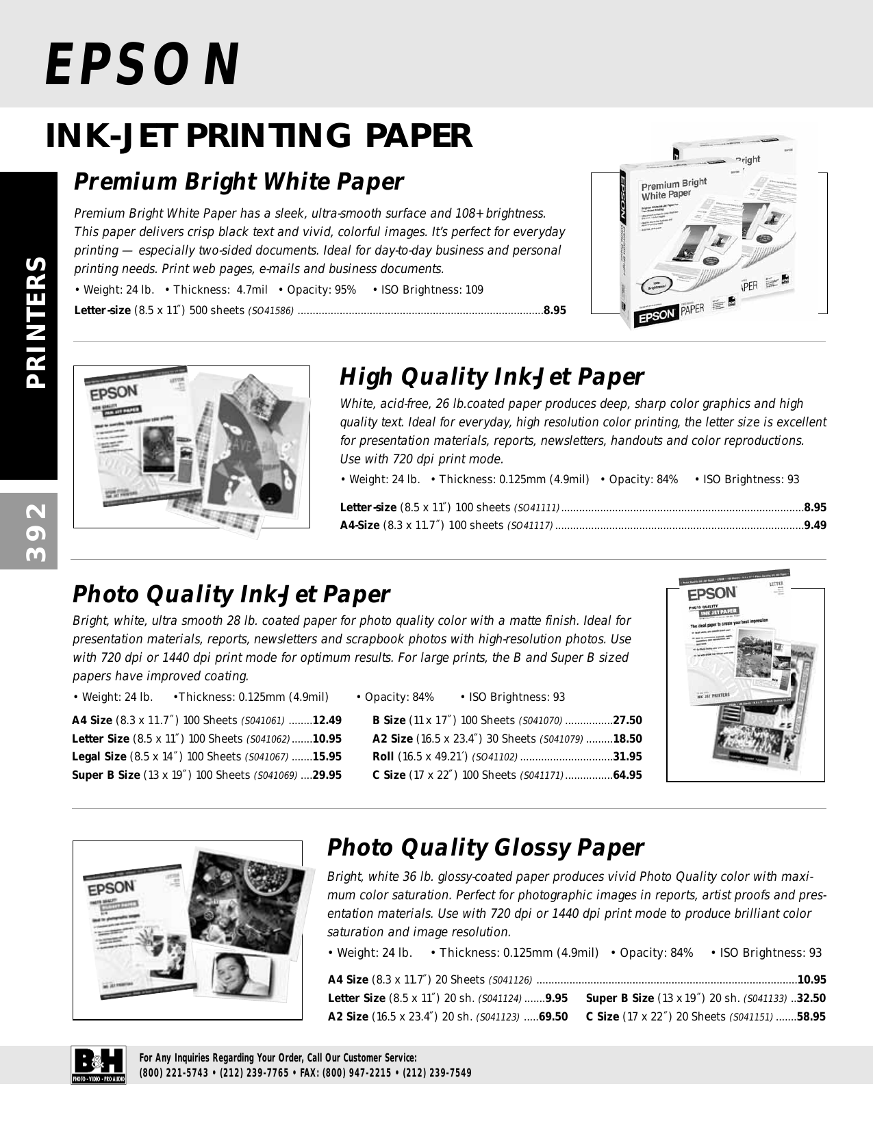 Kodak Ultra Premium Photo Paper 25 Sheets Semi-Gloss 8.5 x 11 inches Instant Dry