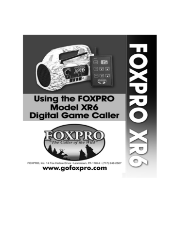 instructions on how to download foxpro sounds