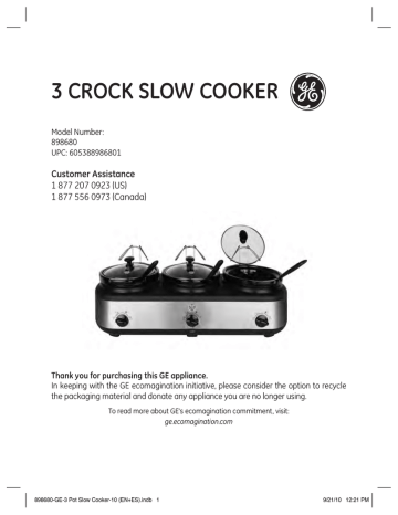 crock pot trio cook and serve