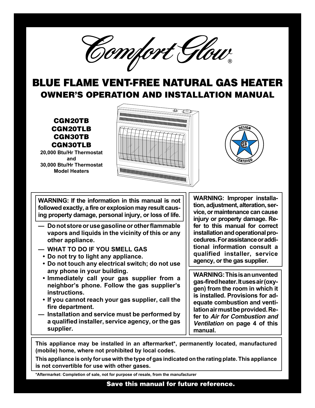 Comfort Glow Cdv34p Installation Manual Manualzz Com