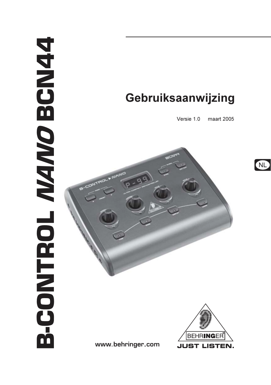 Behringer bcn44. Behringer b Control Nano bcn44 Midi Controller. Behringer 44t120a8.