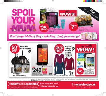 30 The Warehouse Manualzz 30 The Warehouse Manualzz