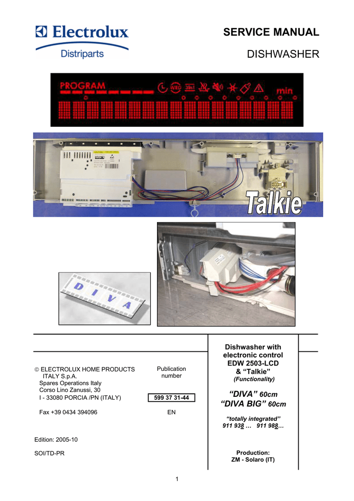 zanussi dishwasher 2 beeps