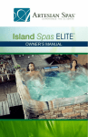 Artesian Spas Island Elite Owners Manual