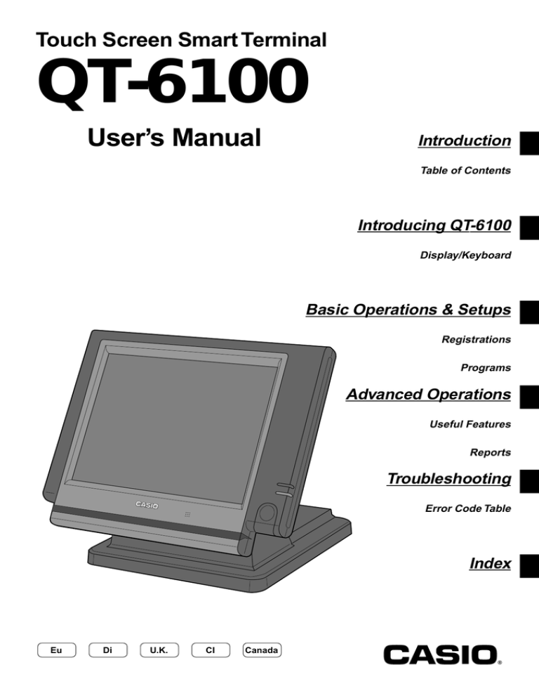 Casio Qt 6100 User S Manual Manualzz