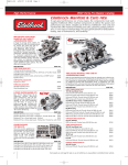 Carburetion & Turbo Systems Vortec 8100 Owner`s manual