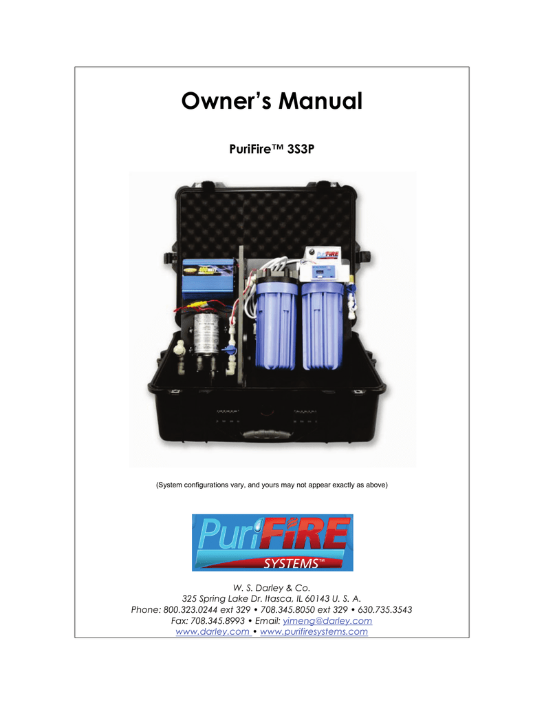 AQUATECH Aquajet ES Series Owner`s manual Manualzz