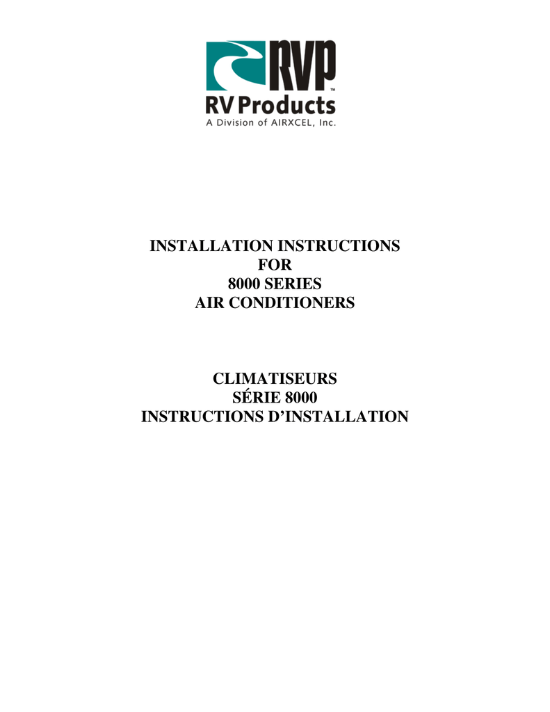 rvp rv products 8000 series