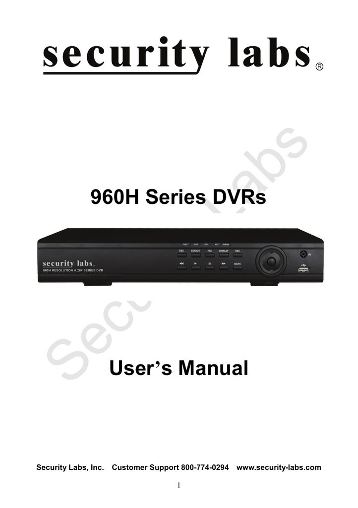 night owl 960h dvr manual