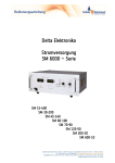 Delta Elektronika SM 6000 Serie Anleitung | AI Chat &amp; PDF