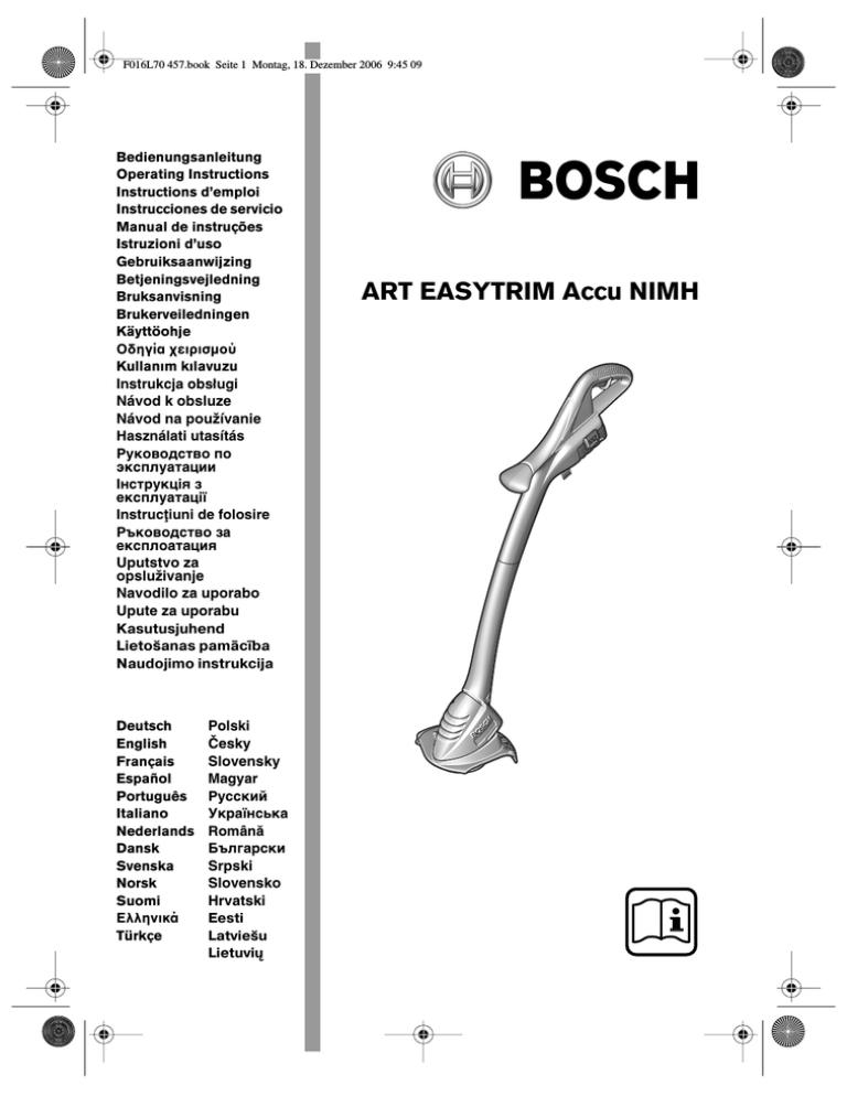 bosch art 23 easytrim accu battery